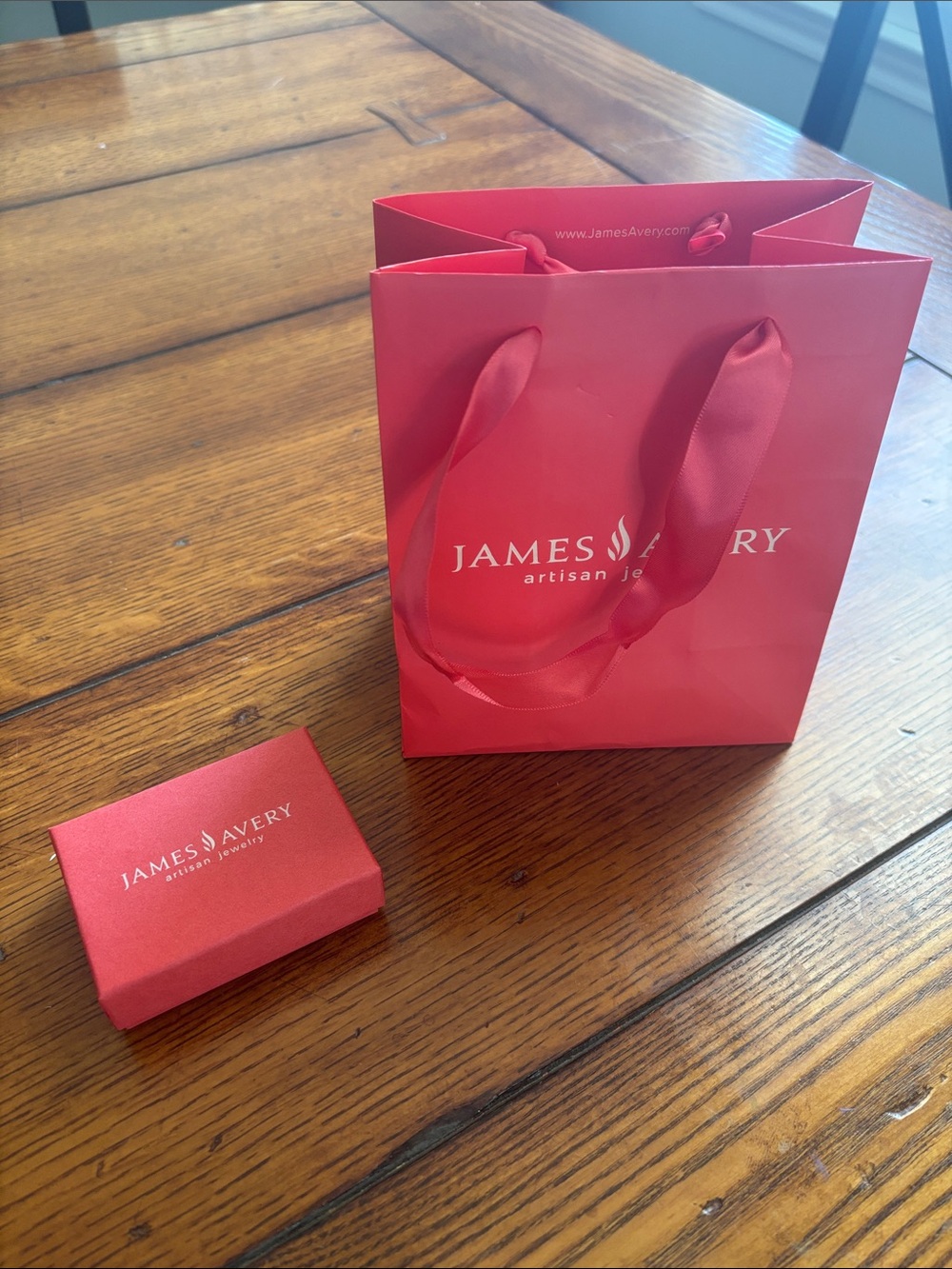 James Avery Bag, box, and pouch